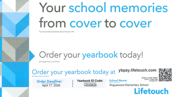 Order Your Yearbook today. Yearbook Code: 14559826