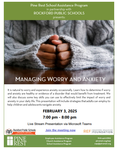 Managing Worry and Anxiety