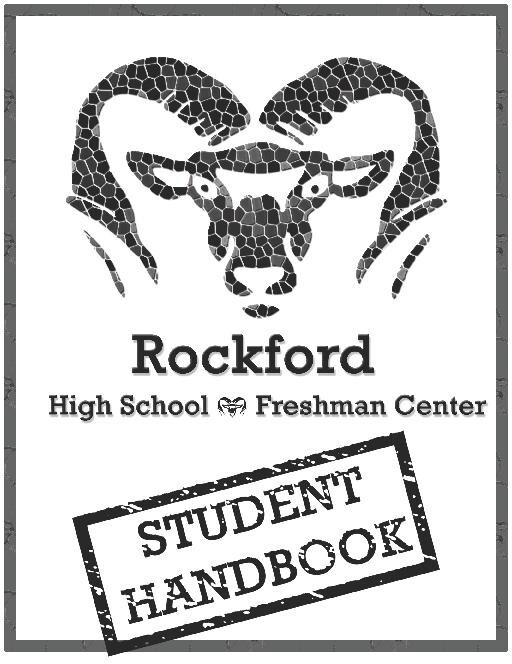 Rockford Freshman Center and High School Student Handbook Logo