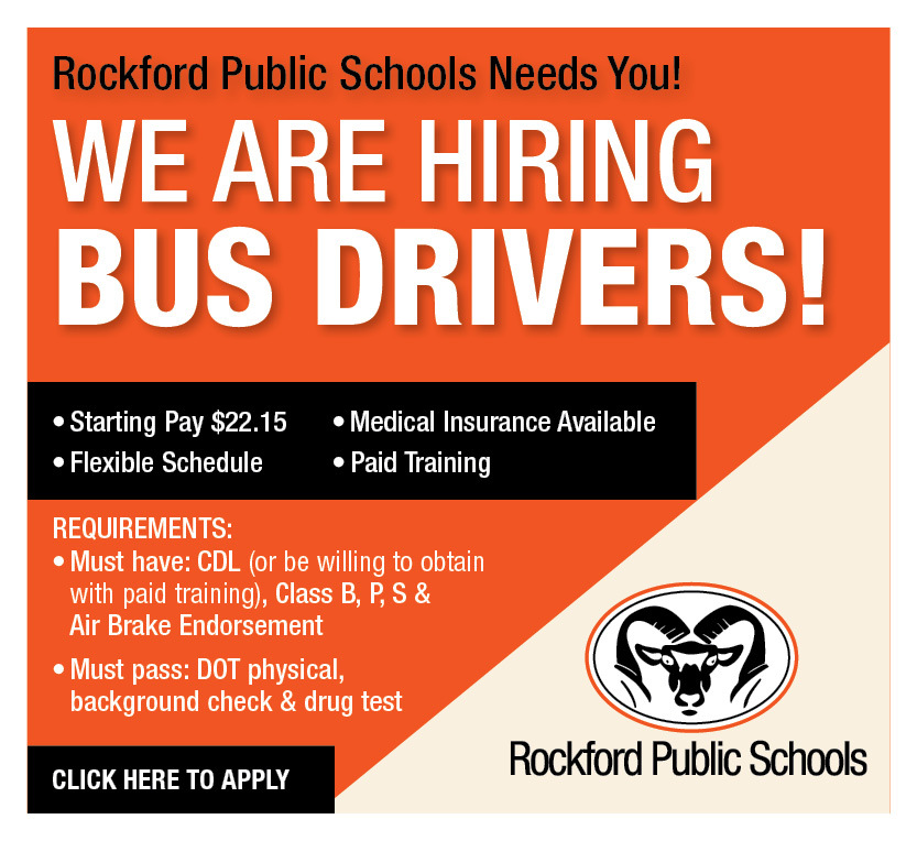 We are hiring bus drivers! Starting pay is $22.15 an hour. There is medical insurance available, paid training and a flexible schedule. If you are interested in finding out about the requirements or getting more information, please call our Transportation office at 616-863-6328