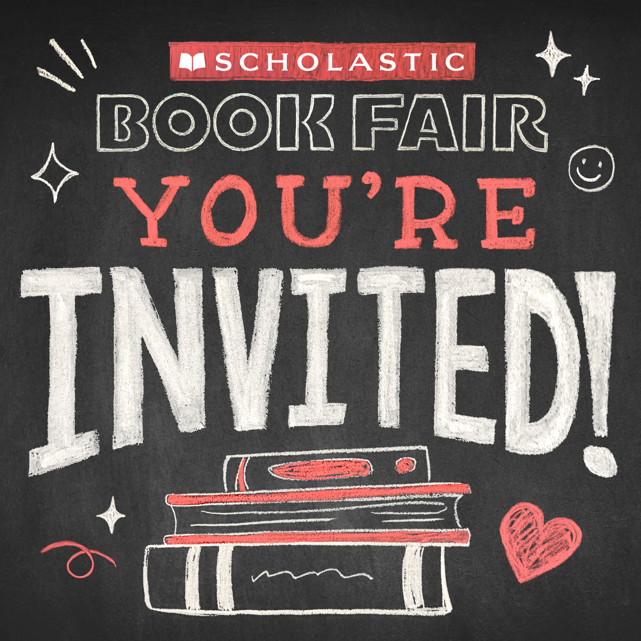 Scholastic Book Fair. You're Invited!