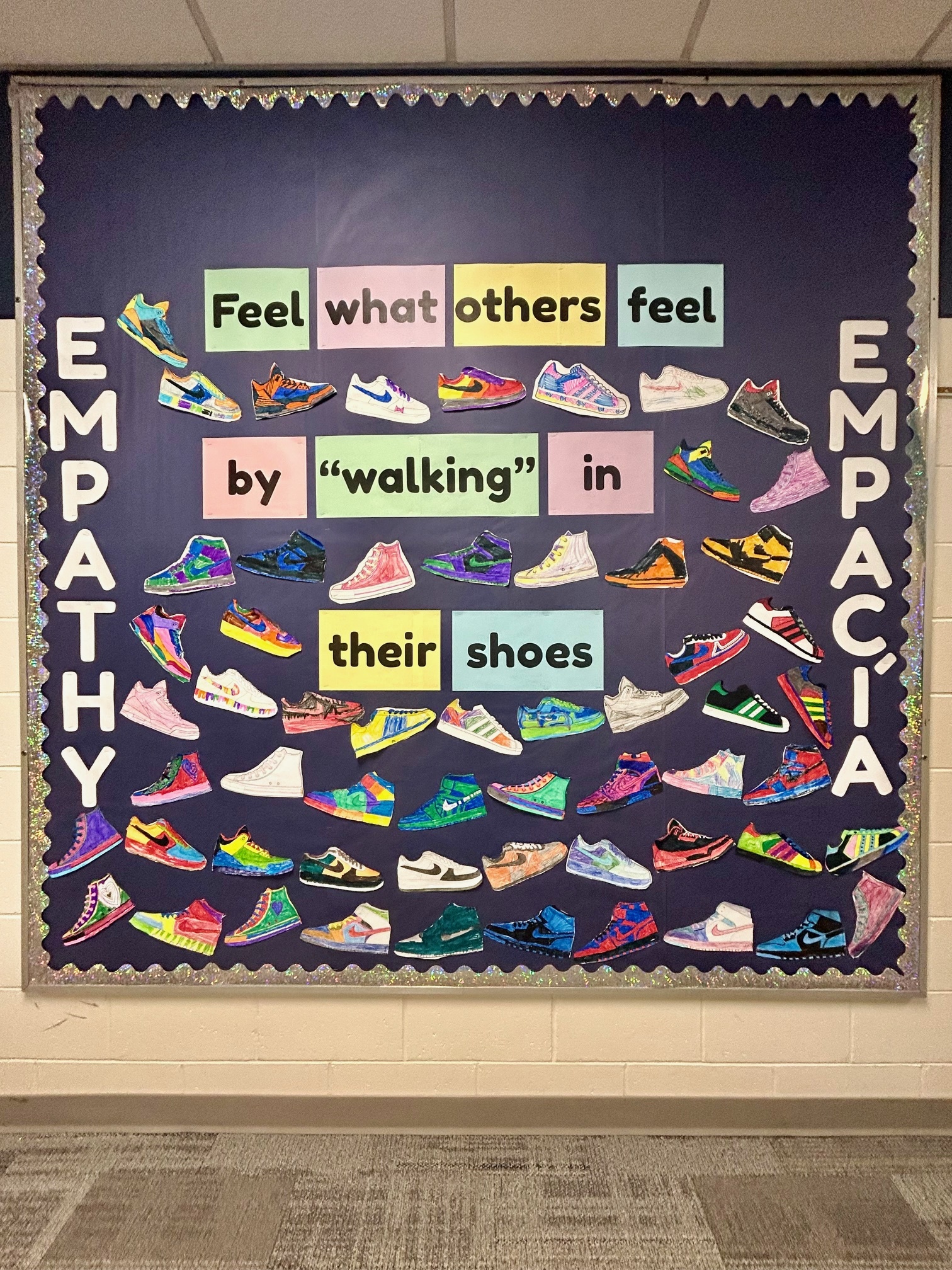 Empathy - Feel what others feel by "walking" in their shoes.